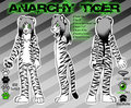 Anarchy Tiger Ref Sheet by ChristianWolf