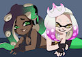 Marina and Pearl - Splatoon 2 by MisterSheep