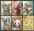 MouseGuard Portraits by Dreamkeepers