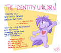 Identity Unicorn by RoareyRaccoon