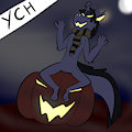 [6$ YCH] Halloween time by Lightfurdragon