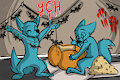 Halloween! YCH by TheCluelessFox