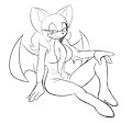 :Sketch: Sexy Rouge by Shadow4one