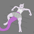 Casual Mewtwo by LongLevy