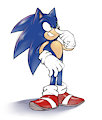 Just a sonic by soina