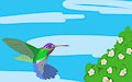 Hummingbird by jinxblack