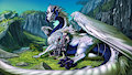 Kaliyah - Charr and Dragon by WairuHuZanshi