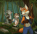 Adventure through the woods. by pandapaco