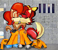 Sally and Fiona Prison Lovers by ClassicSatAmSonic