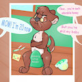 Potty training otter :P by PepperOtter