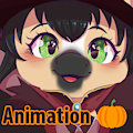 YCH: Halloween Chibi by MidnightGospel