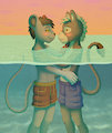 Sea romance by ChokoDonkey