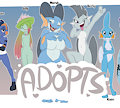 *ADOPTABLES*_Amphibians by Fuf