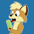 Tongue Stuck to Popsicle by MannyFox
