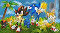 Shadow Sonic Tails: Chao Garden by Sayu