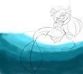 Mermaid WIP by DarkHedgie