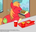 Big Mac eating a Big Mac by TorinDarkflight