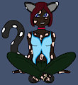 catgirl rachel-clothed & undies versions by helix86