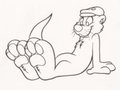 Cute Otter Paws by Kipper by AlkaliOtter