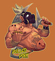 Road Hog- Pulled Pork by SpookySketchBook