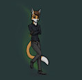 Elegant Italian fox by GreyCore
