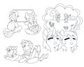 Sumi & Friends Coloring Page by alwayssinclair