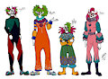 Klown Kids Line-Up by Matlalihuitl