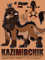 Kazimirchik the Maned Lioness Feral ver. by kazimiress