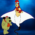 Mermay 2020/Dick Dastardly and Muttley by DoggieDreemurr92