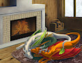 Cozy dragons by DigitalGarden