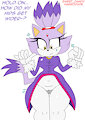 Blaze - Sexy Wide Hips Clothed Cat