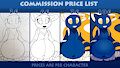 Commission price list by CuddleFox