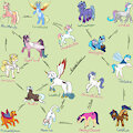 Pony Character Relationship Chart by StormyChang