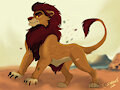 The strange lion by kazimiress