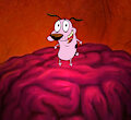 The Brain Behind The Mask (Courage The Cowardly Dog fan comic) by xandermartin98