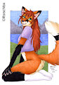 Malinka (red fox) by Rorschfox