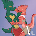 Caesin and Kira, The Acceptance to be Mates by Zeromegas