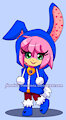 chibi Amy in bunny hoodie