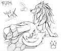 Wolf Link (Pawtober) by Pawkyx3