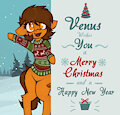 Venus Christmas Card by MarsMiner