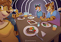 Family Dinner by ZetaHaru