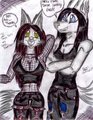 Gift for Tanya and Spike by GothFox2011