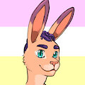Bunny boy icon by FluxFluff