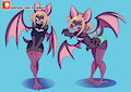 adoptable bat girl by NoriNoir