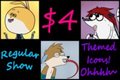 [OPEN] Regular Show Themed Icons - Round 1
