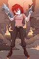 *C*_Ashely's got two guns now by Fuf