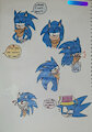 Sonic old drwas by Sonicthelilmouse15
