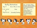 Duffy Dalmatian Ref Sheet by PuppyDogPawsies