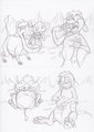 Timon and Pumbaa vore by Sparkythechu