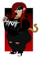 Black Metal Monke by SpiketheKlown